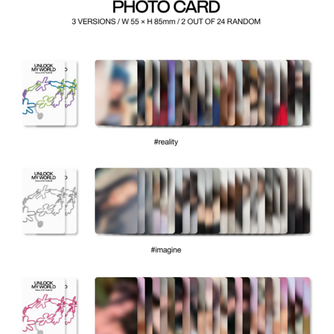 FROMIS_9 - UNLOCK MY WORLD (1ST ALBUM) (3 VERSIONS) - Image 7