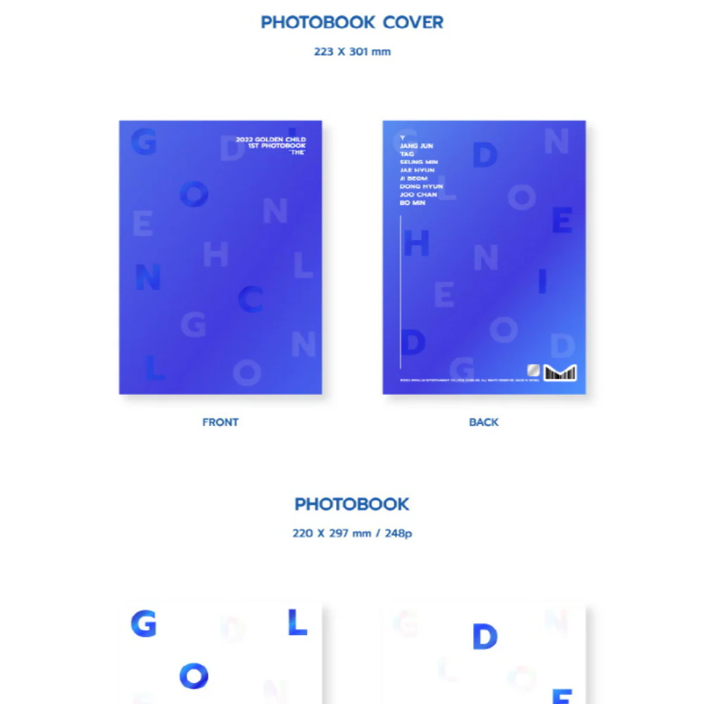 GOLDEN CHILD - 2022 GOLDEN CHILD 1ST PHOTOBOOK [THE] - Image 2