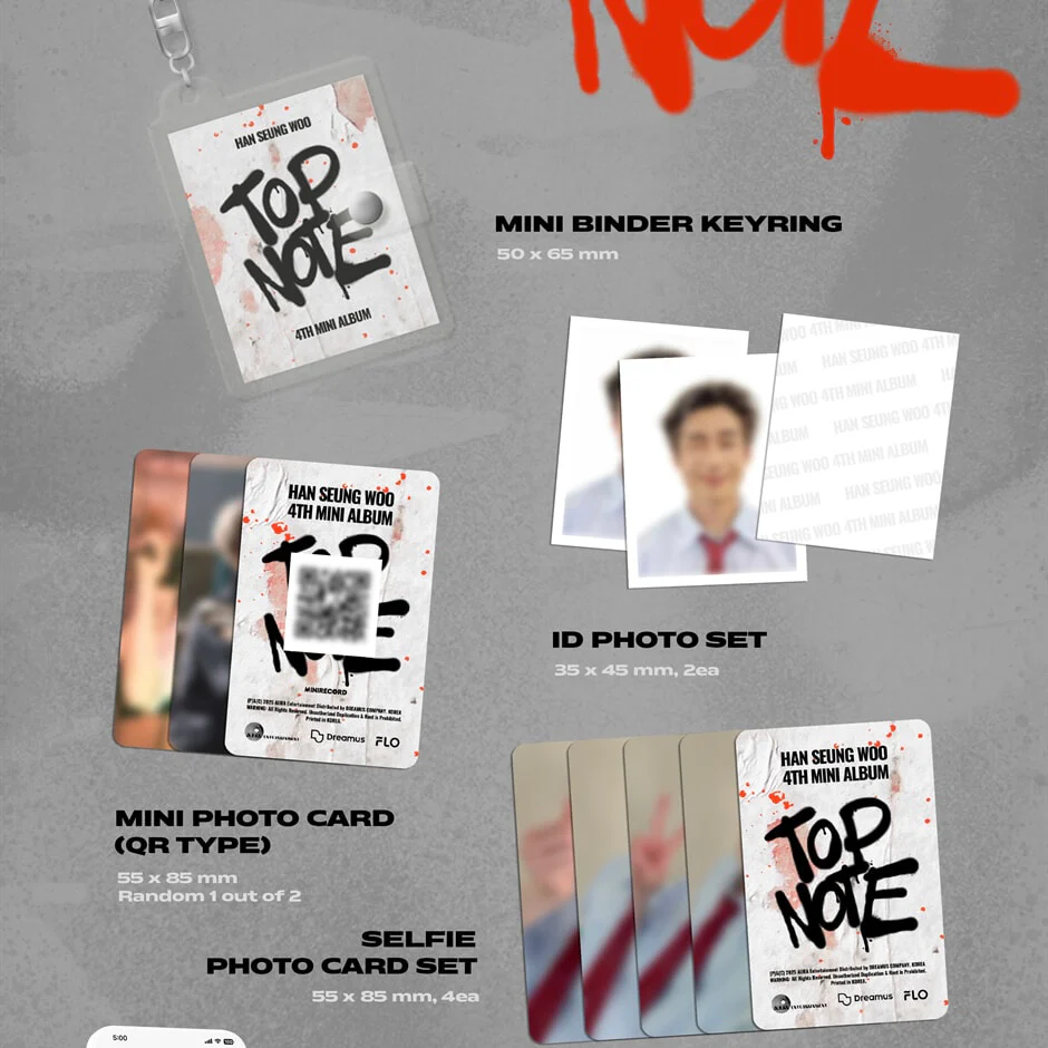 HAN SEUNG WOO - 4TH MINI ALBUM [TOP NOTE] (PLATFORM VER.) (2 VERSIONS) - Image 3