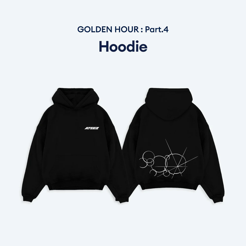 [HELLO82] ATEEZ - GOLDEN HOUR : PART.4 MERCH - HOODIE (3 SIZES)
