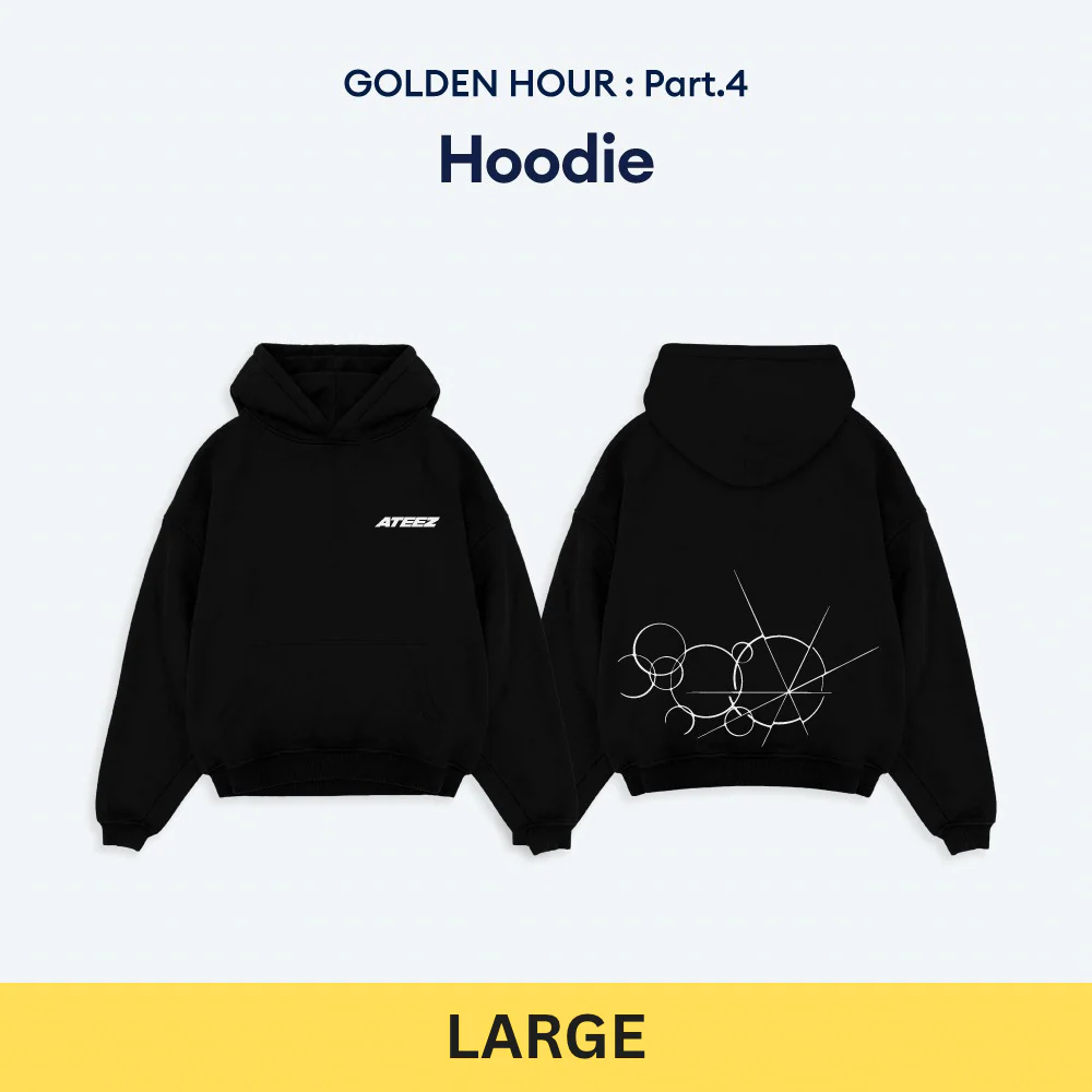 [HELLO82] ATEEZ - GOLDEN HOUR : PART.4 MERCH - HOODIE (3 SIZES) - Image 2