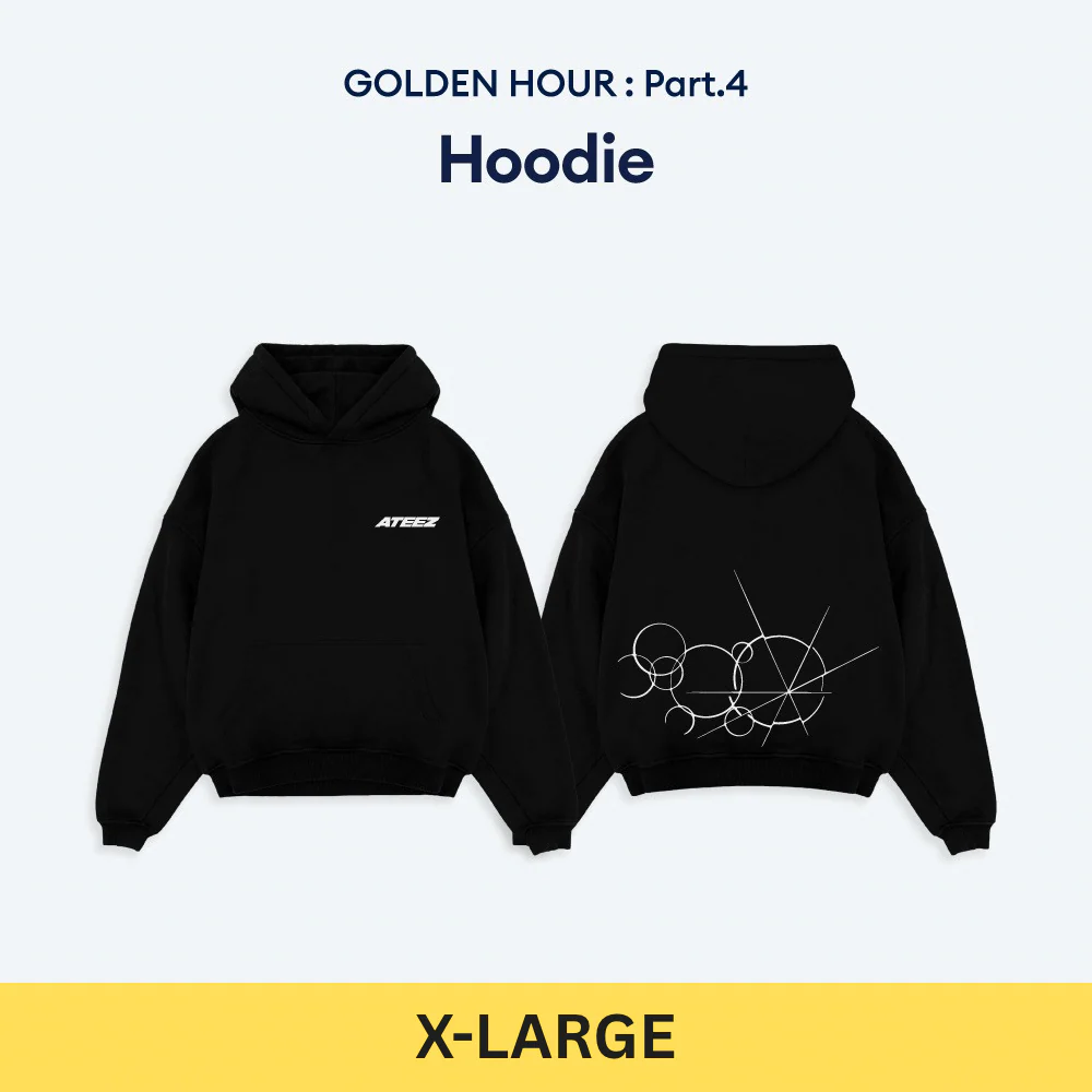[HELLO82] ATEEZ - GOLDEN HOUR : PART.4 MERCH - HOODIE (3 SIZES) - Image 4