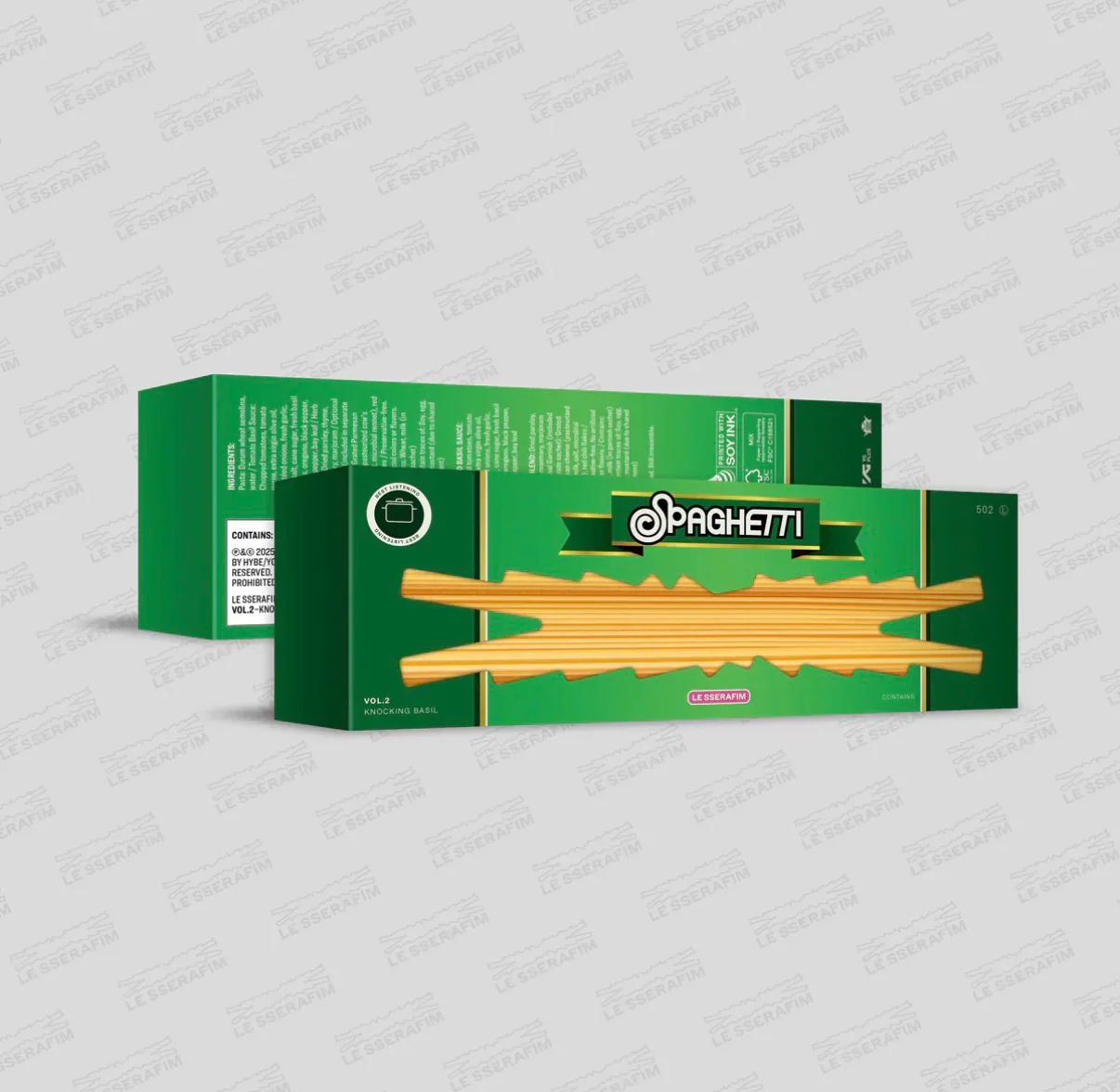 LE SSERAFIM - 1ST SINGLE ALBUM [SPAGHETTI] (3 VERSIONS) - Image 5