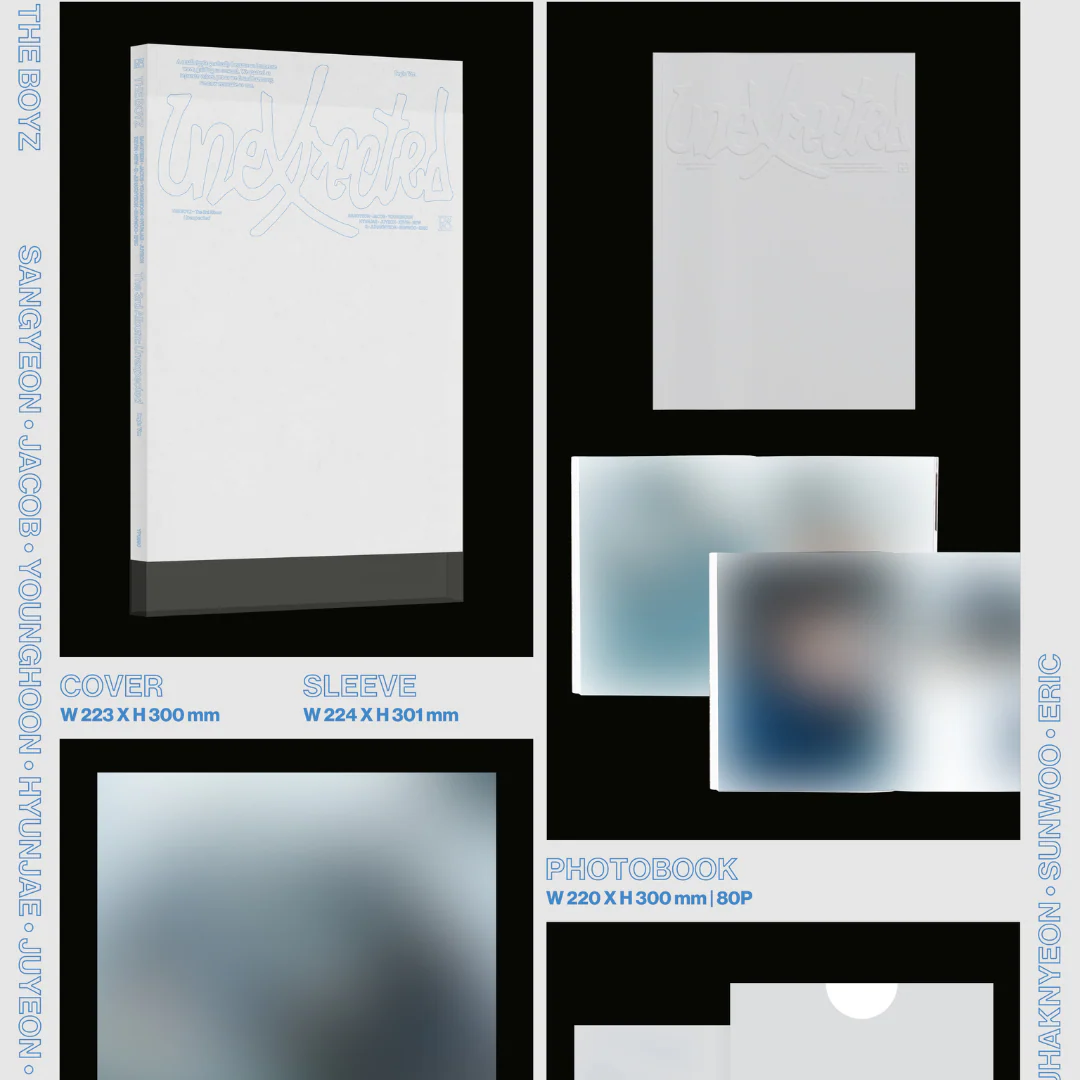 [HELLO82] [SIGNED] THE BOYZ - THE 3RD ALBUM [UNEXPECTED] (PHOTOBOOK VER.) (3 VERSIONS) - Image 2