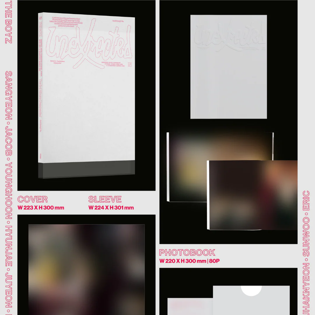[HELLO82] [SIGNED] THE BOYZ - THE 3RD ALBUM [UNEXPECTED] (PHOTOBOOK VER.) (3 VERSIONS) - Image 8