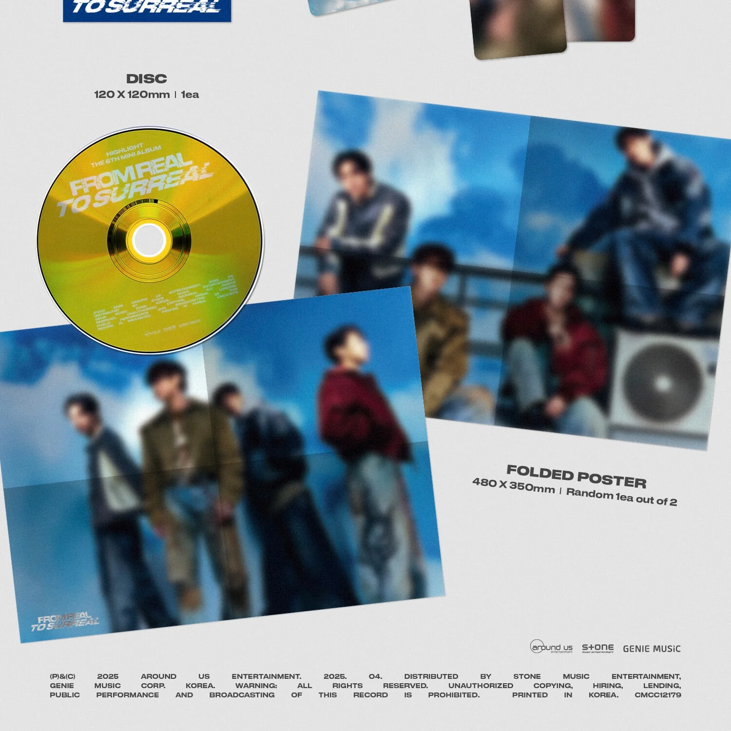 HIGHLIGHT - THE 6TH MINI ALBUM [FROM REAL TO SURREAL] (4 VERSIONS) - Image 13