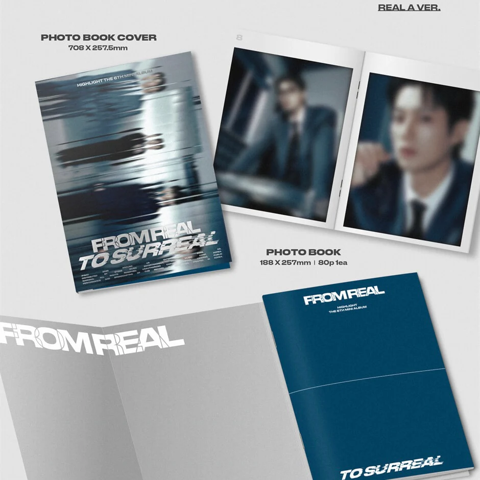 HIGHLIGHT - THE 6TH MINI ALBUM [FROM REAL TO SURREAL] (4 VERSIONS) - Image 2