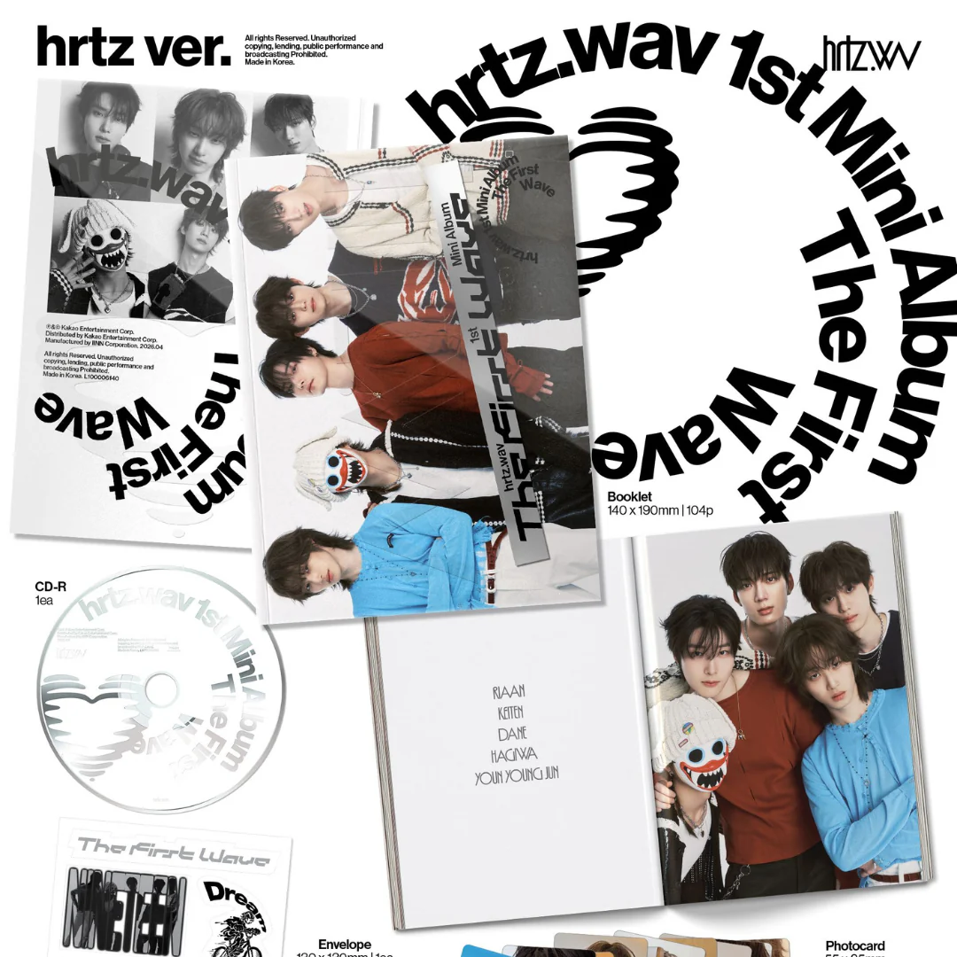 HRTZ.WAV - 1ST MINI ALBUM [THE FIRST WAVE] (2 VERSIONS) - Image 6