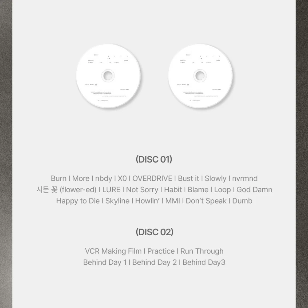I.M - I.M WORLD TOUR [OFF THE BEAT] FINAL IN SEOUL (BLU-RAY) - Image 4