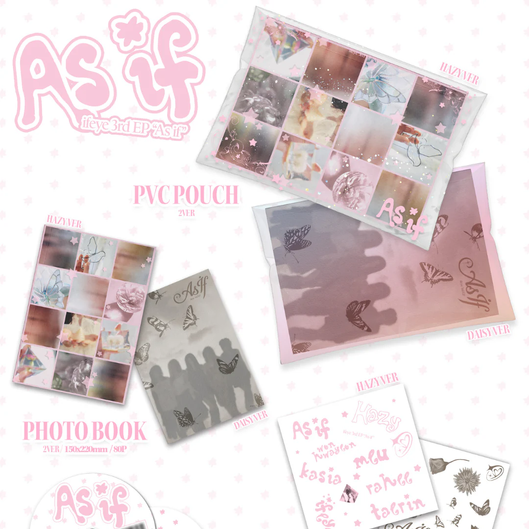 IFEYE - 3RD EP [AS IF] (PHOTOBOOK VER.) (2 VERSIONS) - Image 2