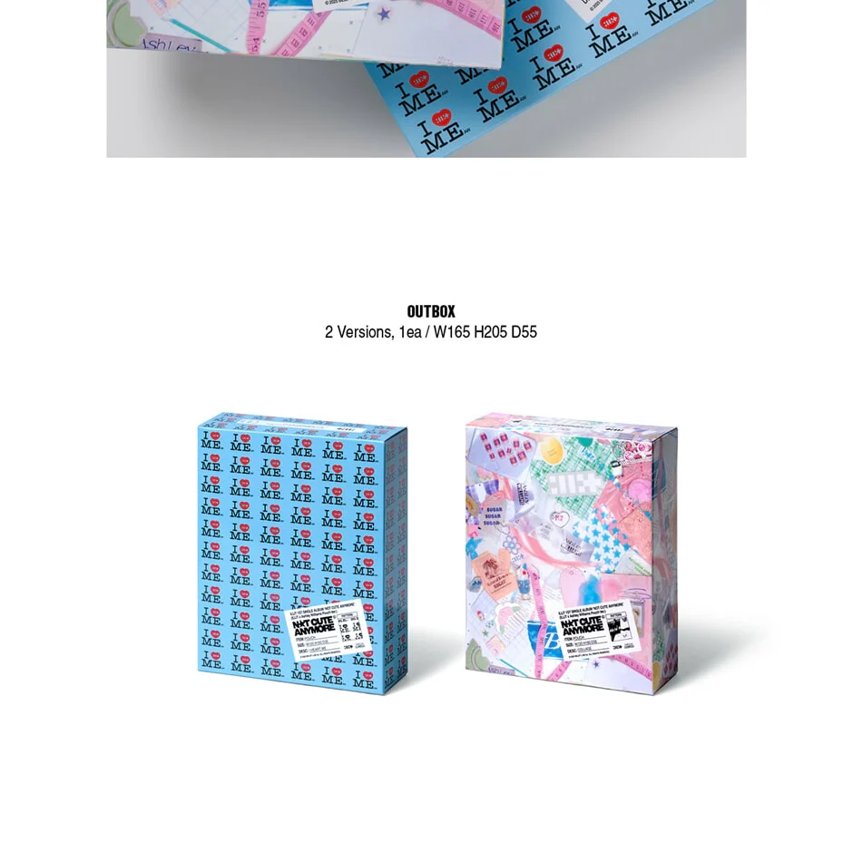ILLIT - 1ST SINGLE ALBUM [NOT CUTE ANYMORE] (ILLIT X ASHLEY WILLIAMS POUCH VER.) (2 VERSIONS) - Image 5