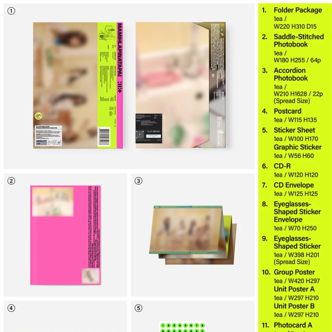 ILLIT - 4TH MINI ALBUM [MAMIHLAPINATAPAI] (3 VERSIONS) - Image 2