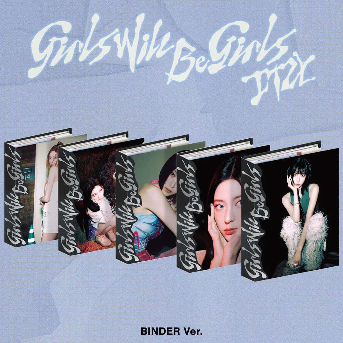 ITZY - [GIRLS WILL BE GIRLS] BINDER VER. (5 VERSIONS)