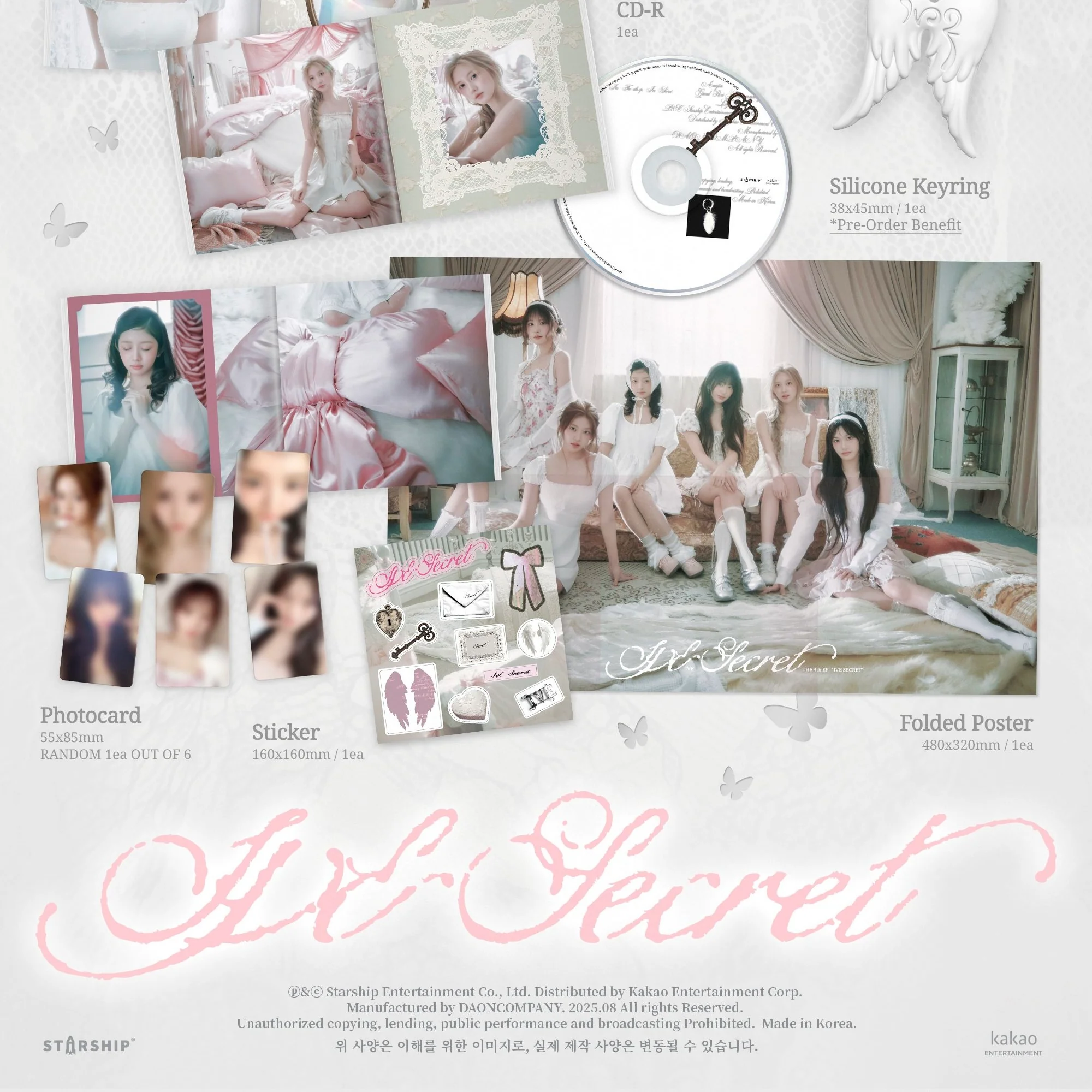 IVE - THE 4TH EP [IVE SECRET] (LOVED IVE VER.) - Image 3