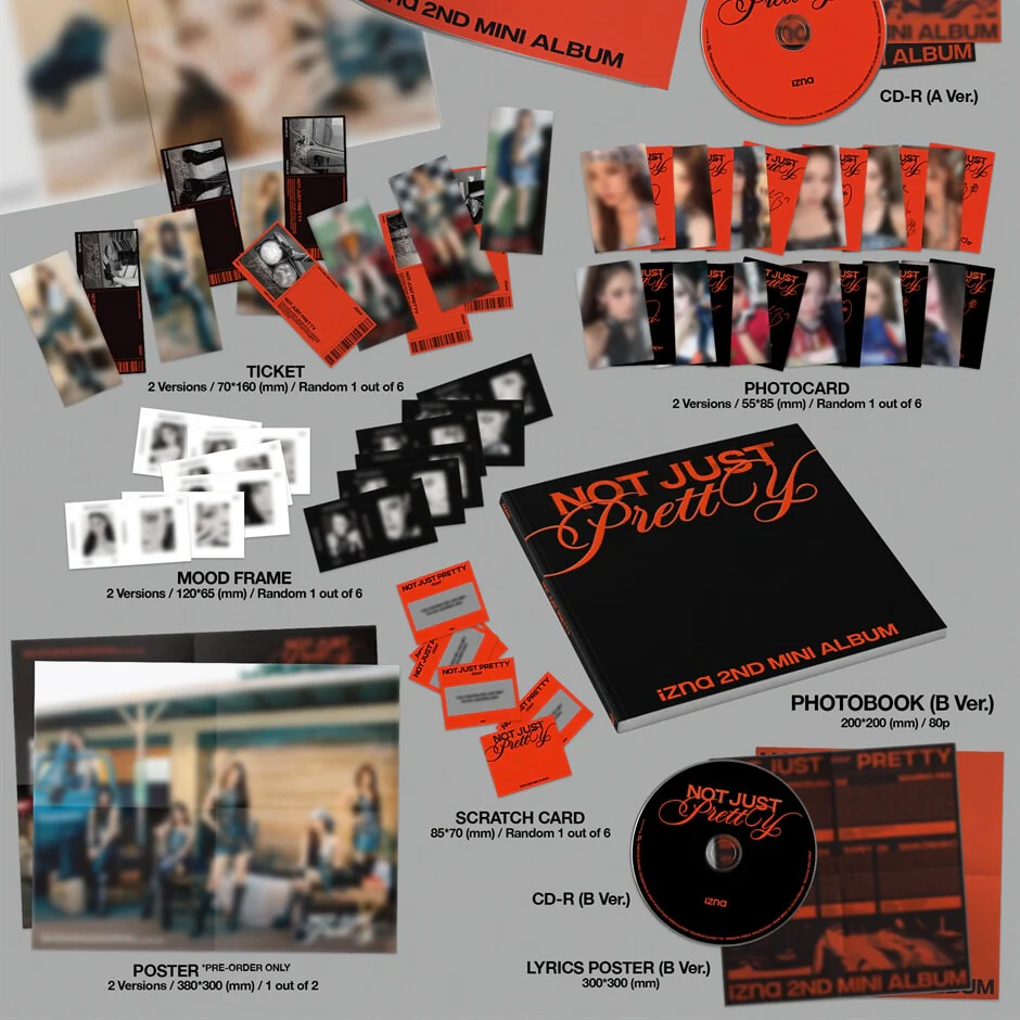 IZNA - 2ND MINI ALBUM [NOT JUST PRETTY] PHOTOBOOK VER. (2 VERSIONS) - Image 3