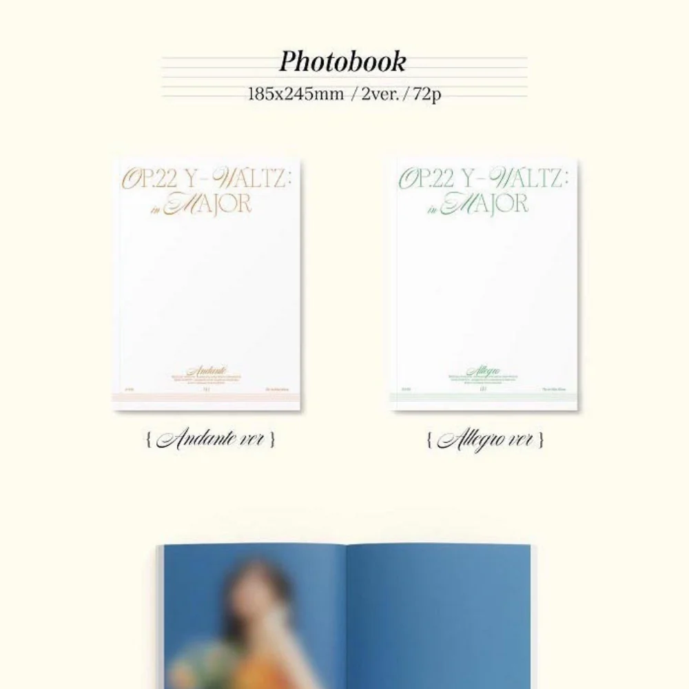 JO YURI - OP.22 Y-WALTZ : IN MAJOR (1ST MINI ALBUM) (2 VERSIONS) - Image 3