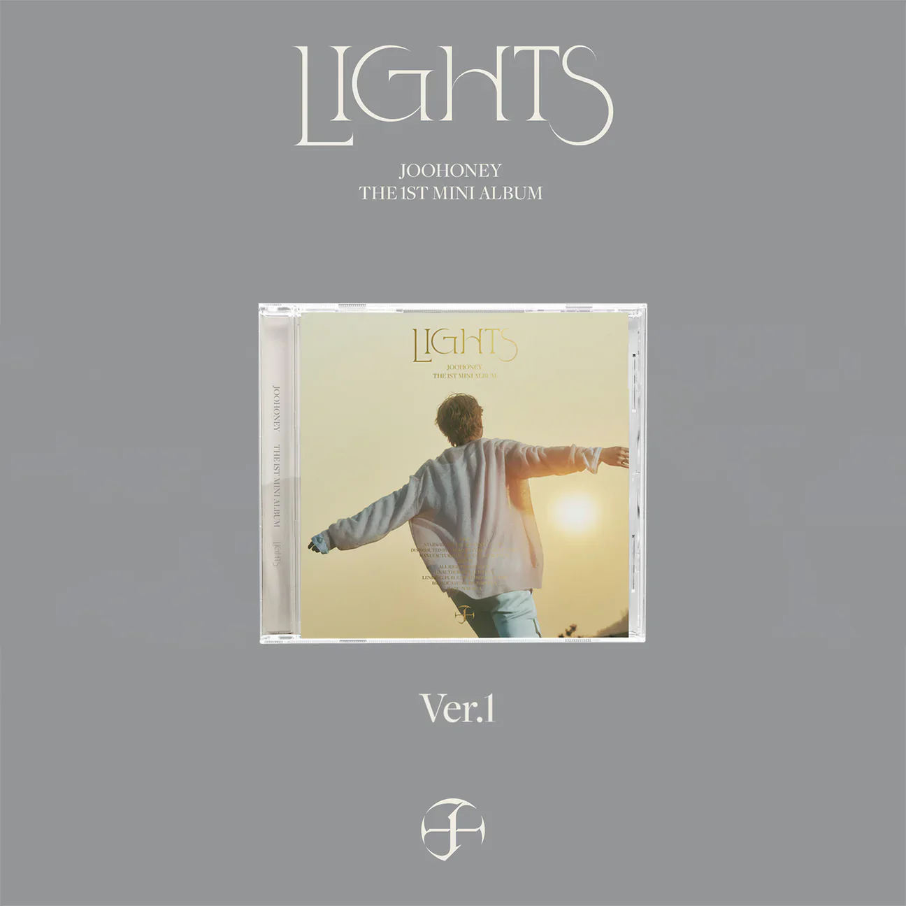 JOOHONEY - LIGHTS (1ST MINI ALBUM) JEWEL CASE VER. (3 VERSIONS) - Image 2