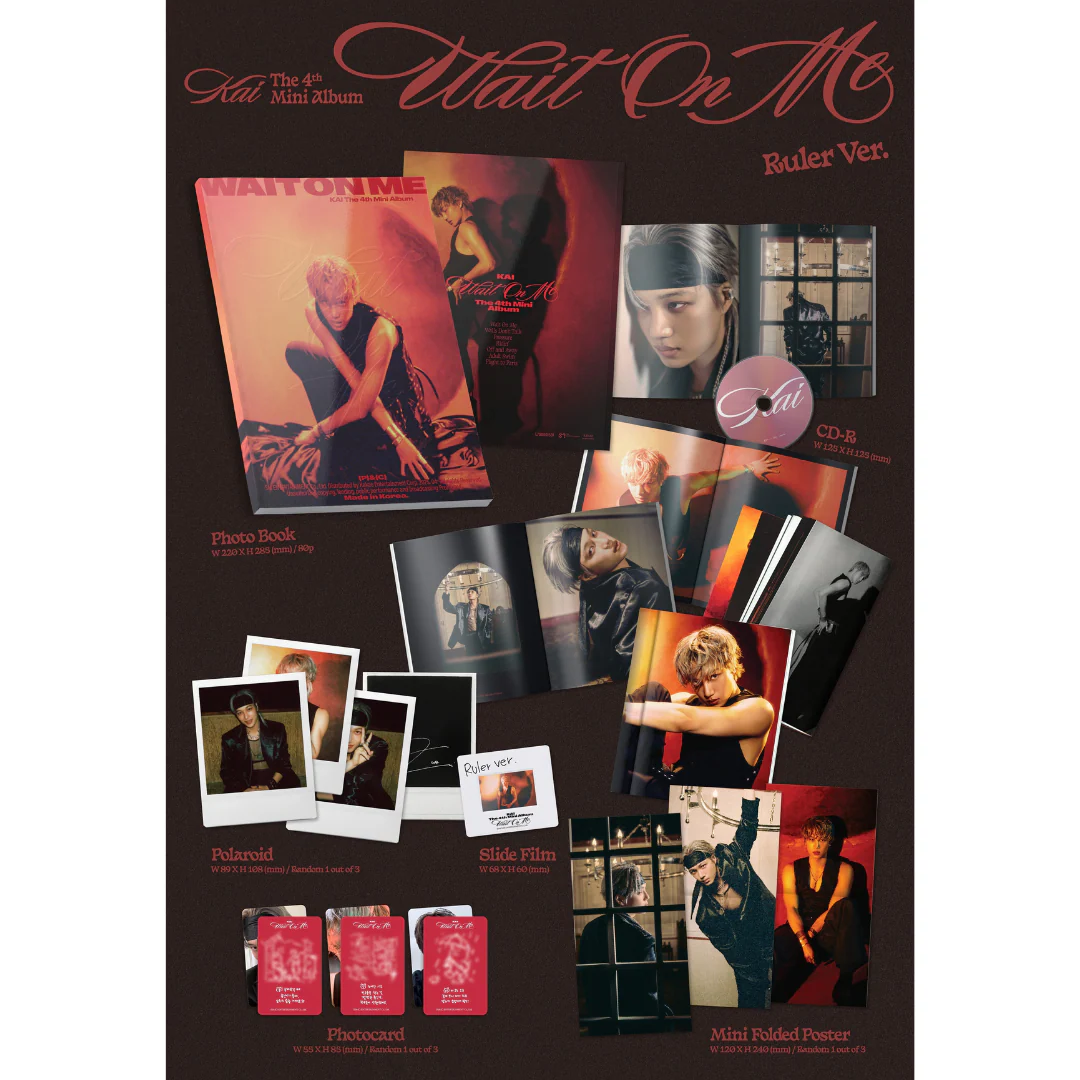 KAI - 4TH MINI ALBUM [WAIT ON ME] (PHOTO BOOK VER.) (2 VERSIONS) - Image 5