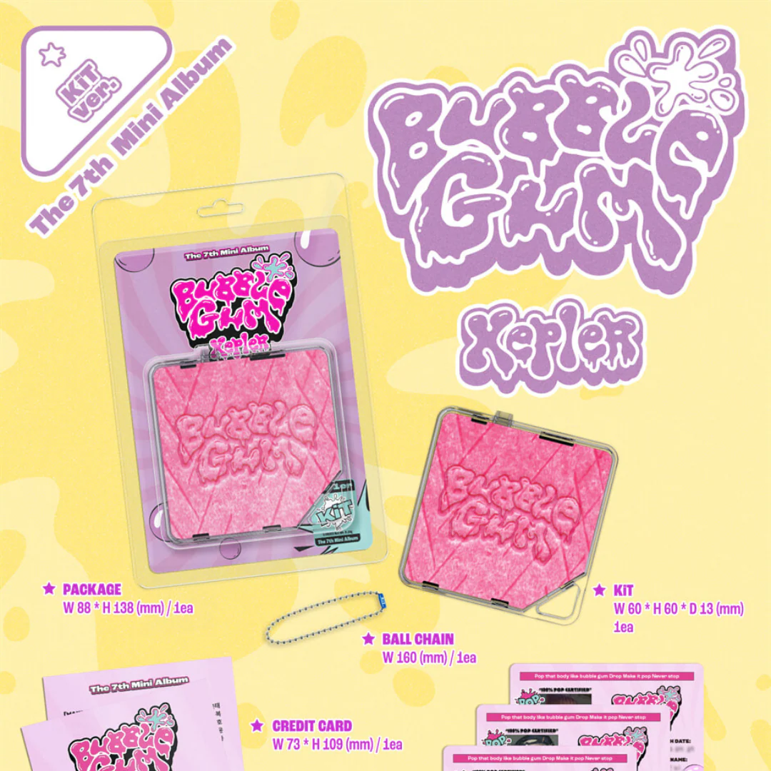KEP1ER - THE 7TH MINI ALBUM [BUBBLE GUM] (KIT VER.) - Image 2