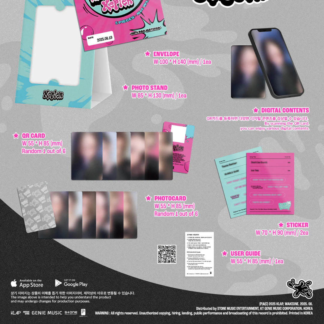 KEP1ER - THE 7TH MINI ALBUM [BUBBLE GUM] (POCAALBUM VER.) - Image 3