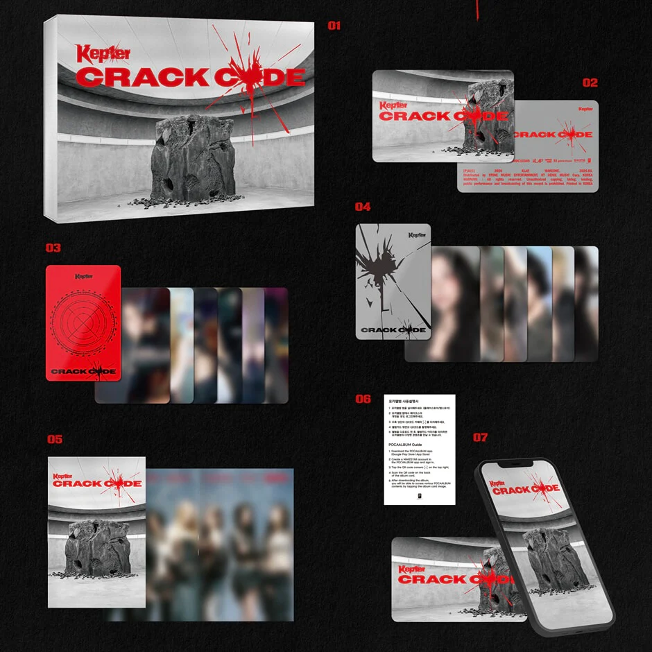 KEP1ER - THE 8TH MINI ALBUM [CRACK CODE] (POCAALBUM VER.) - Image 2
