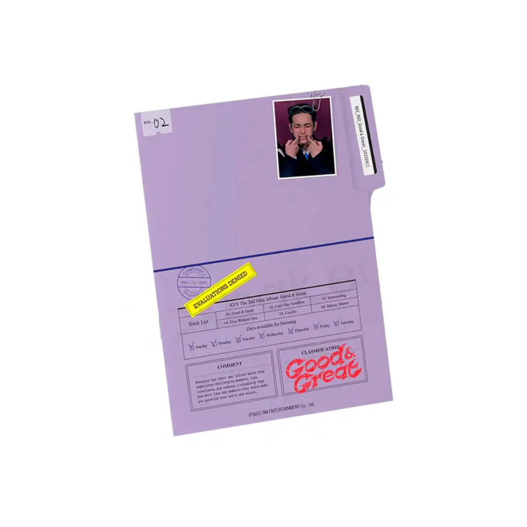 KEY - GOOD & GREAT [2ND MINI ALBUM] (COVER LETTER VER.) (2 VERSIONS) - Image 5