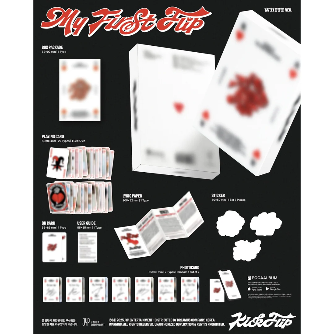 KICKFLIP - 3RD MINI ALBUM [[MY FIRST FLIP] (PLATFORM VER.) (2 VERSIONS) - Image 2