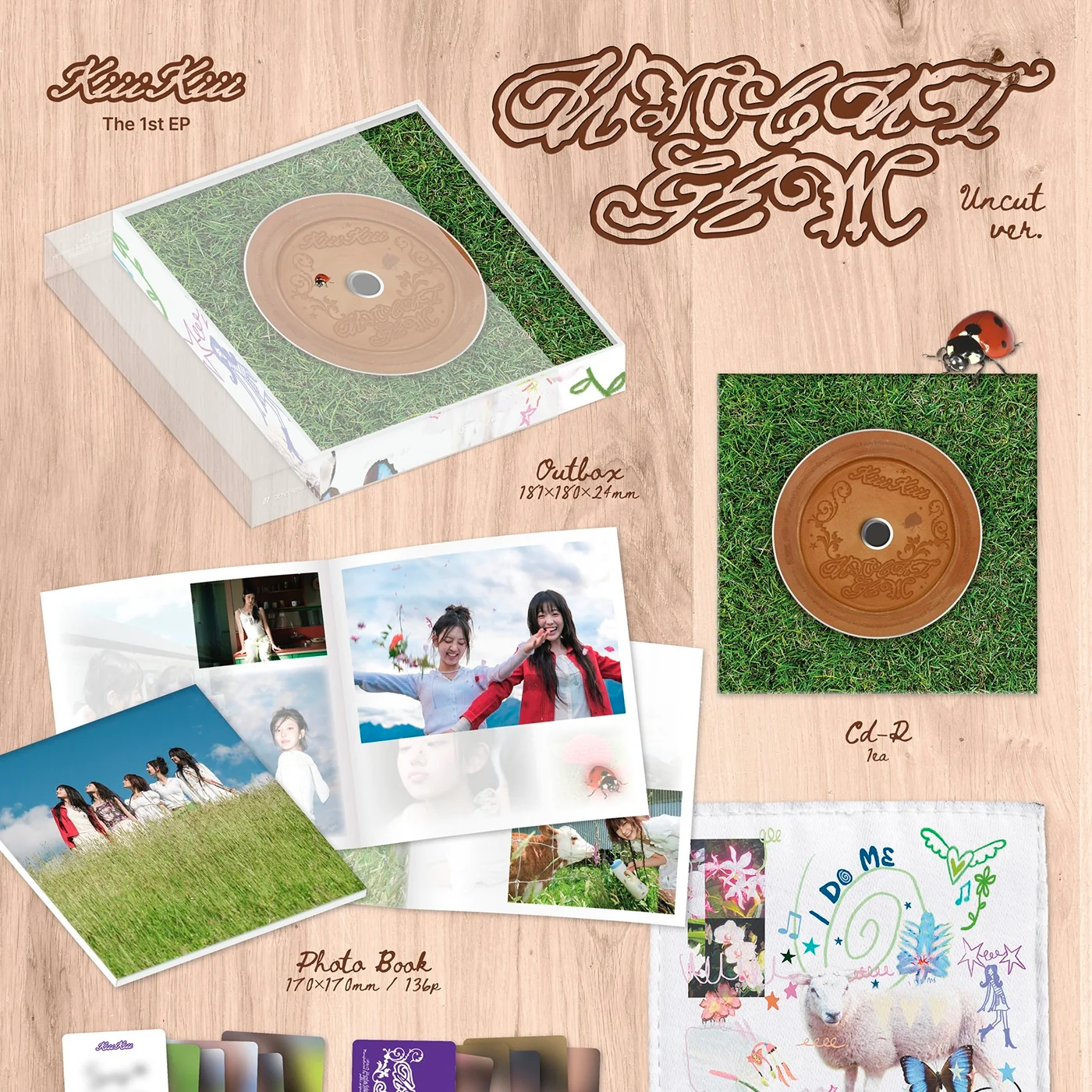KIIIKIII - 1ST EP [UNCUT GEM] (UNCUT VER.) - Image 2