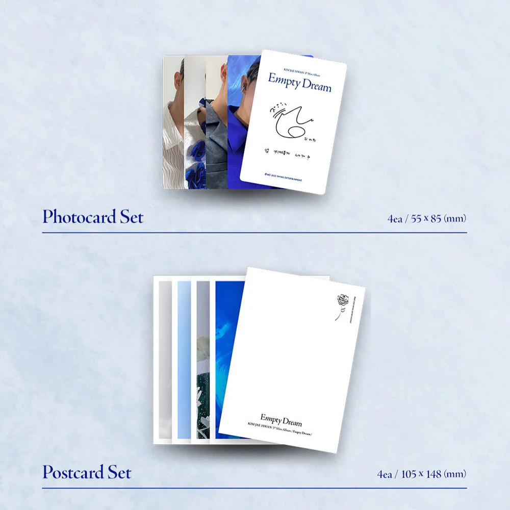 KIM JAE HWAN - EMPTY DREAM (5TH MINI ALBUM) [LIMITED EDITION] - Image 3