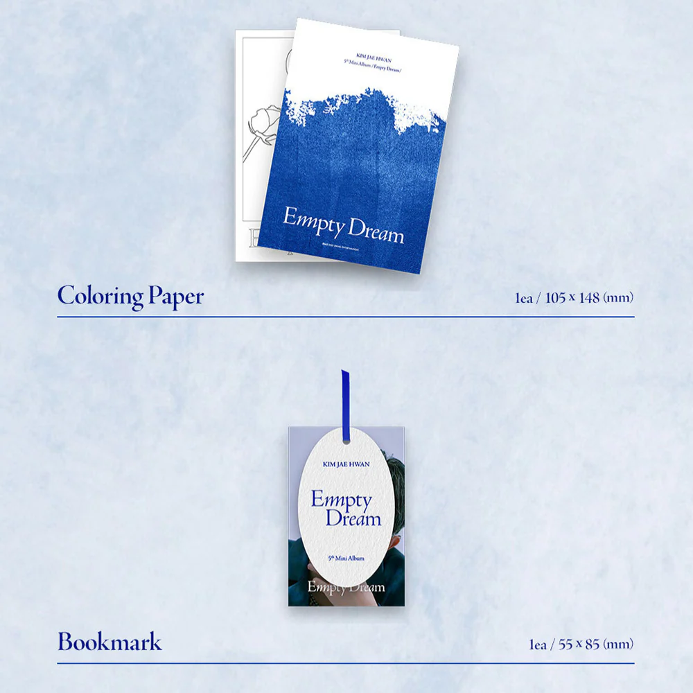 KIM JAE HWAN - EMPTY DREAM (5TH MINI ALBUM) [LIMITED EDITION] - Image 4