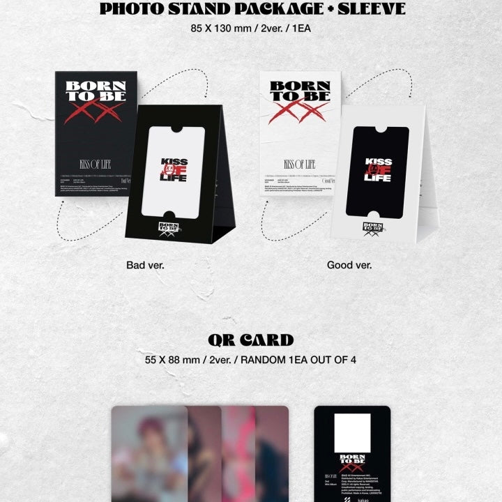 KISS OF LIFE - 2ND MINI ALBUM [BORN TO BE XX] (POCA) (2 VERSIONS) - Image 4