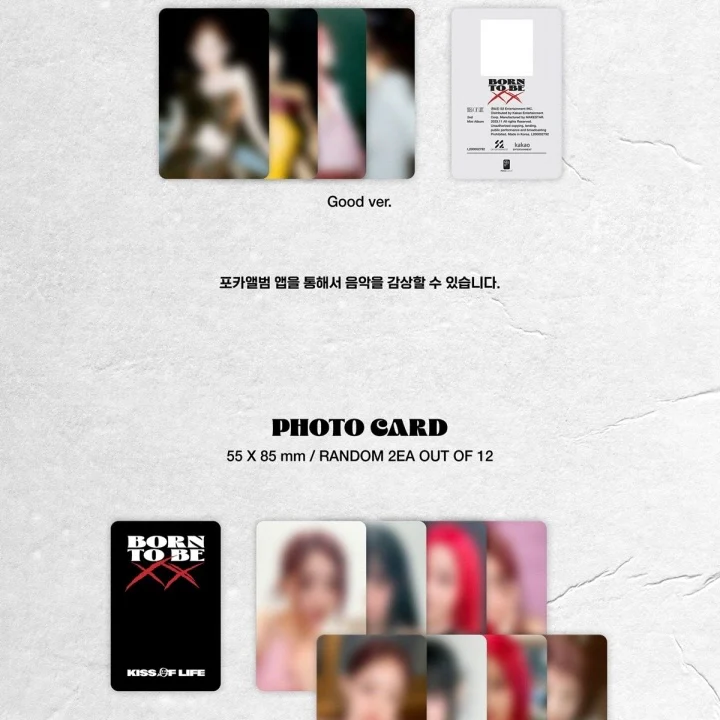 KISS OF LIFE - 2ND MINI ALBUM [BORN TO BE XX] (POCA) (2 VERSIONS) - Image 5