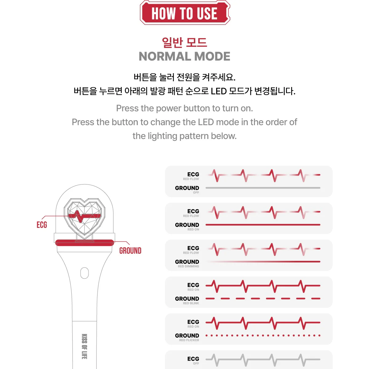 KISS OF LIFE - OFFICIAL LIGHTSTICK - Image 4