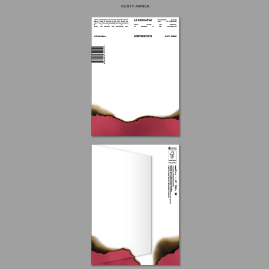 LE SSERAFIM - 1ST STUDIO ALBUM 'UNFORGIVEN' (3 VERSIONS) - Image 3
