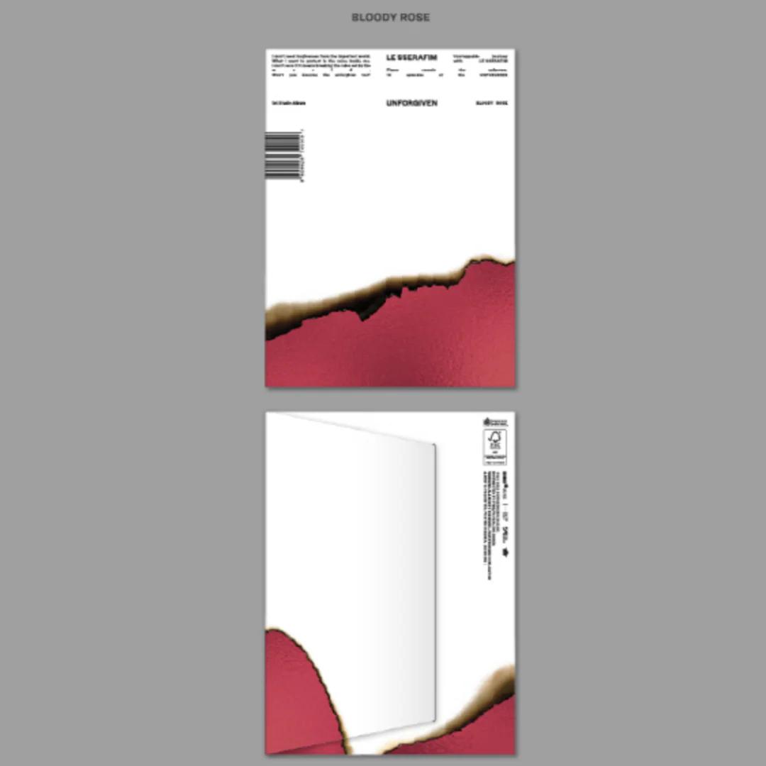 LE SSERAFIM - 1ST STUDIO ALBUM 'UNFORGIVEN' (3 VERSIONS) - Image 4