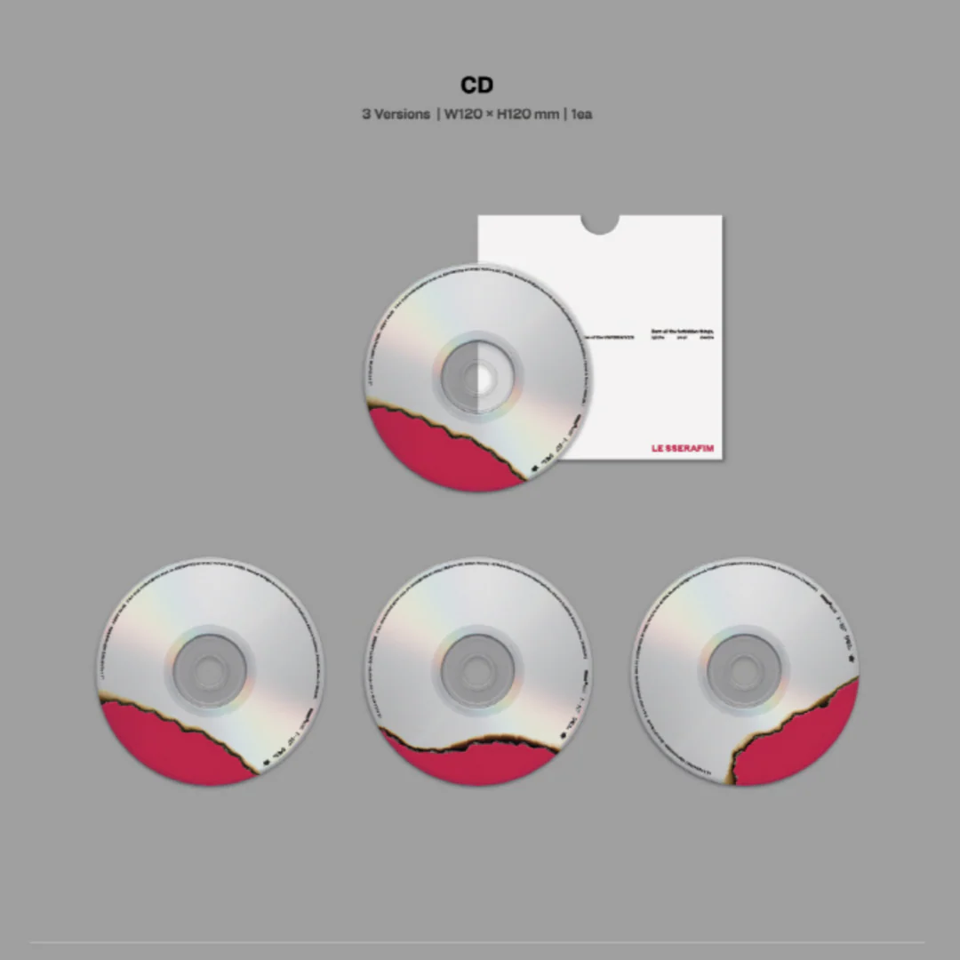 LE SSERAFIM - 1ST STUDIO ALBUM 'UNFORGIVEN' (3 VERSIONS) - Image 6
