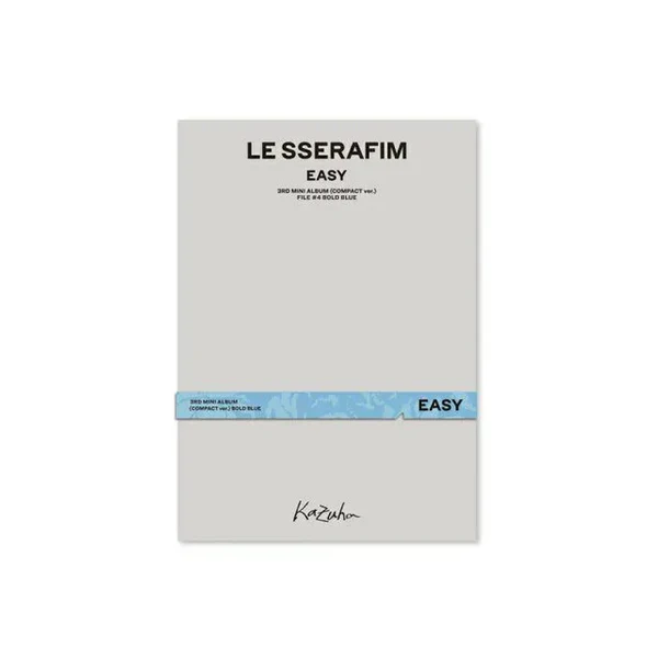 LE SSERAFIM - 3RD MINI ALBUM [EASY] (COMPACT VER.) (5 VERSIONS) - Image 8