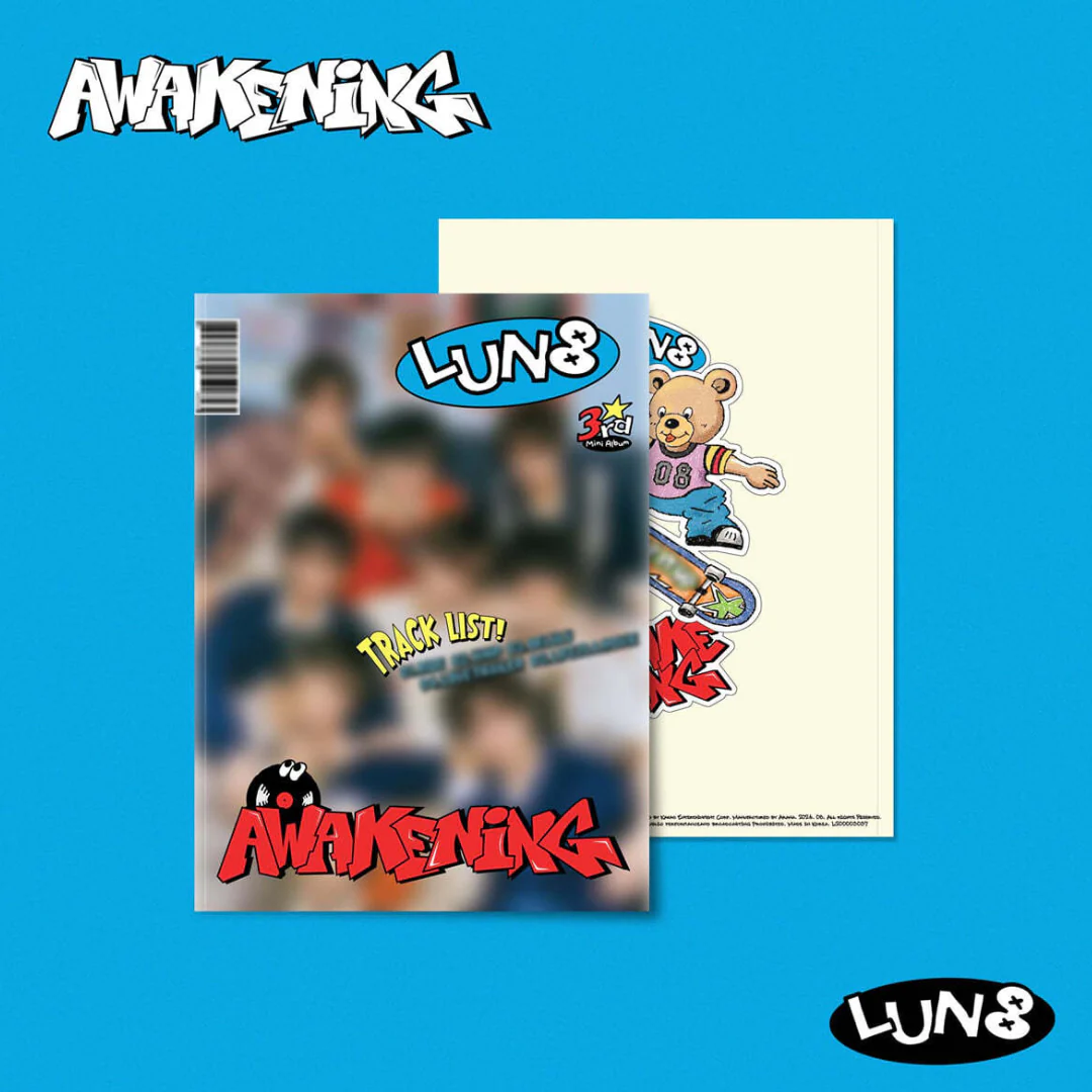 LUN8 - 3RD MINI ALBUM [AWAKENING] (2 VERSIONS) - Image 2