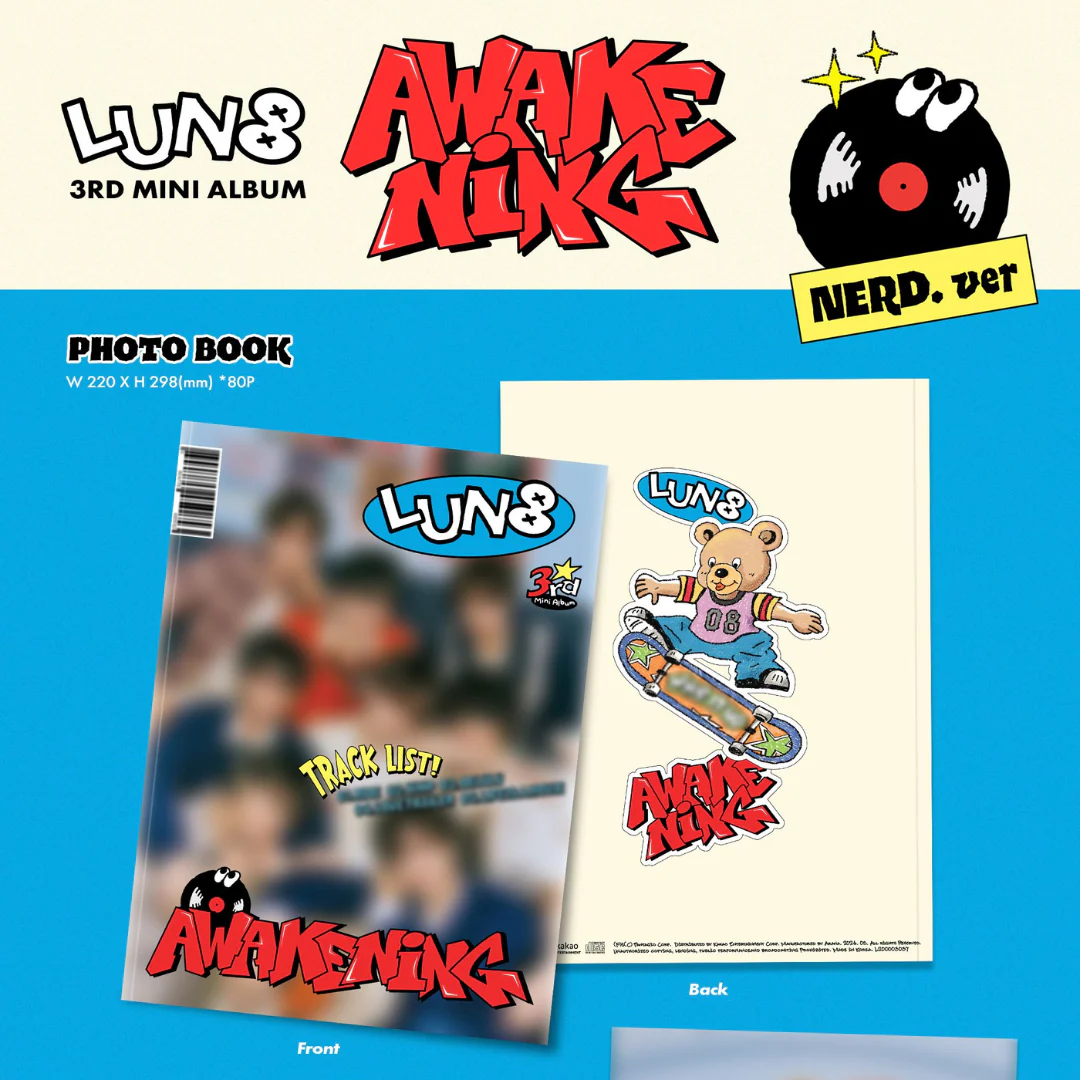 LUN8 - 3RD MINI ALBUM [AWAKENING] (2 VERSIONS) - Image 4