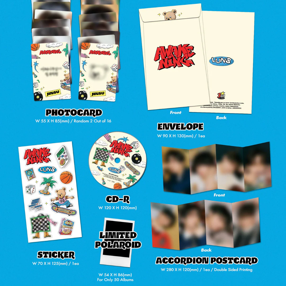 LUN8 - 3RD MINI ALBUM [AWAKENING] (2 VERSIONS) - Image 6