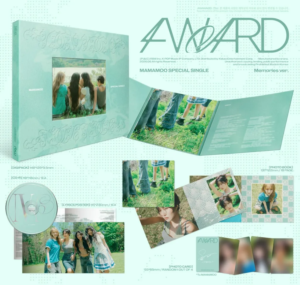MAMAMOO - SPECIAL SINGLE [4WARD] (2 VERSIONS) - Image 2