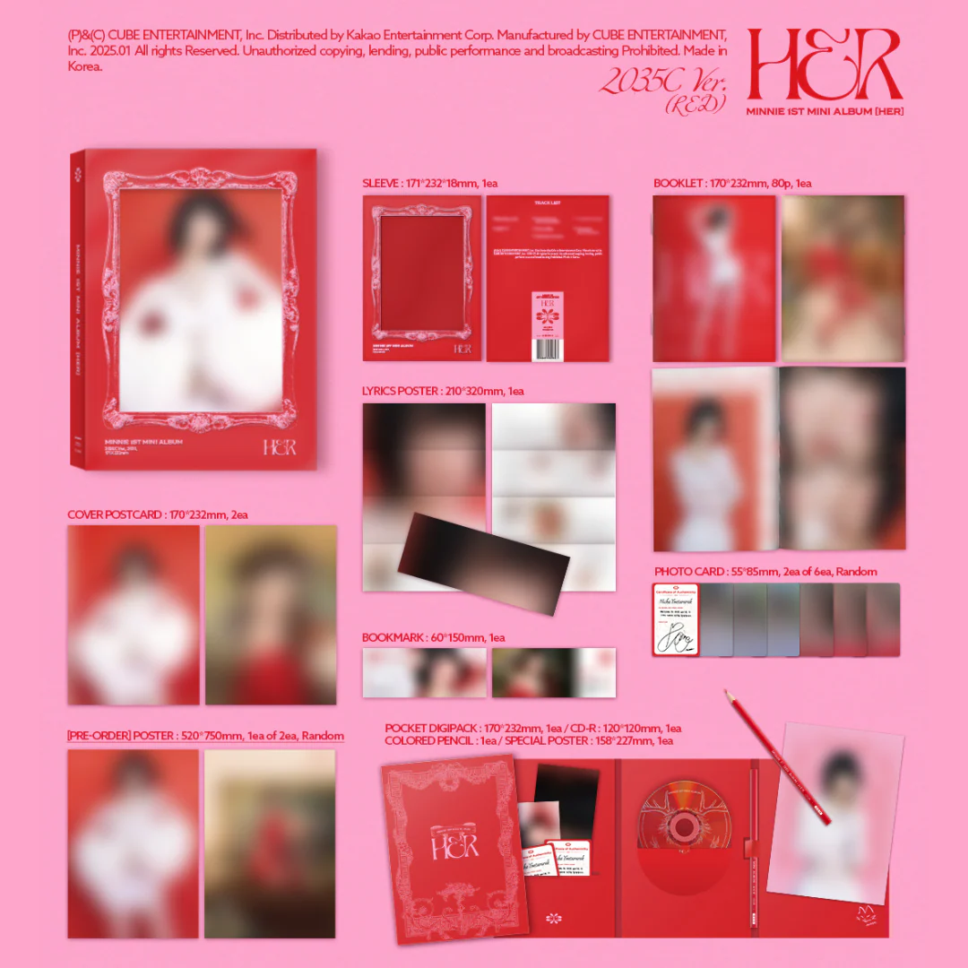 MINNIE (G)I-DLE - 1ST MINI ALBUM [HER] (2 VERSIONS) - Image 3