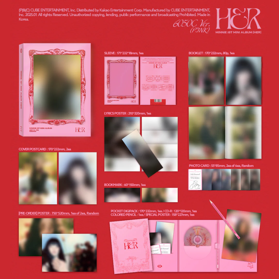 MINNIE (G)I-DLE - 1ST MINI ALBUM [HER] (2 VERSIONS) - Image 5