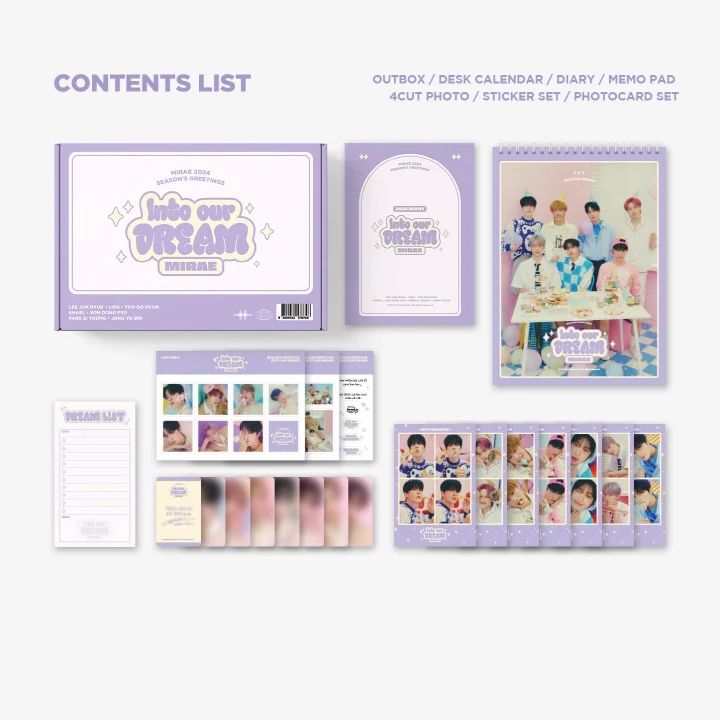 MIRAE - 2024 SEASON'S GREETINGS [INTO OUR DREAM] - Image 2