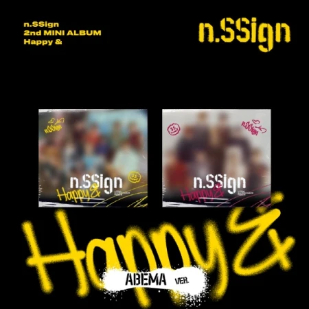 N.SSIGN - 2ND MINI ALBUM [HAPPY &] (ABEMA VER.) (2 VERSIONS)
