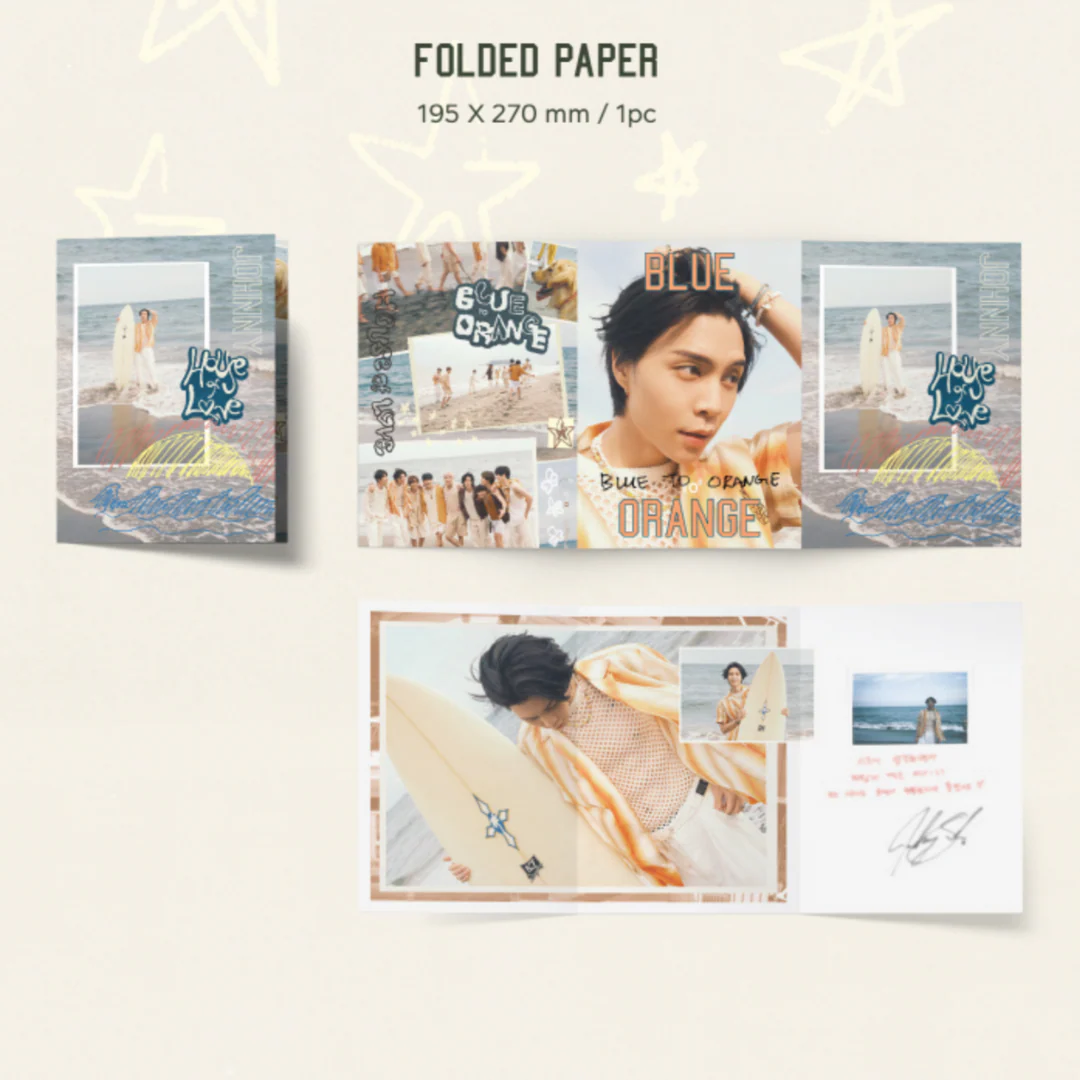NCT 127 - NCT 127 PHOTO BOOK [BLUE TO ORANGE] (8 VERSIONS) - Image 4