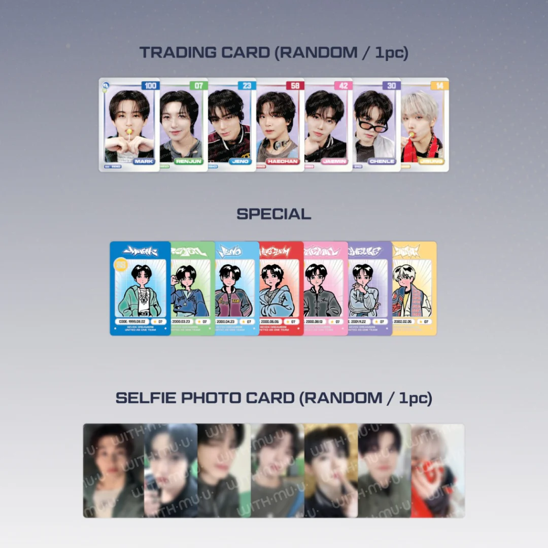 NCT DREAM - 01 RANDOM TRADING CARD / 2026 NCT DREAM TOUR [THE DREAM SHOW 4 : FUTURE THE DREAM] FINALE OFFICIAL MD (2 VERSIONS) - Image 5