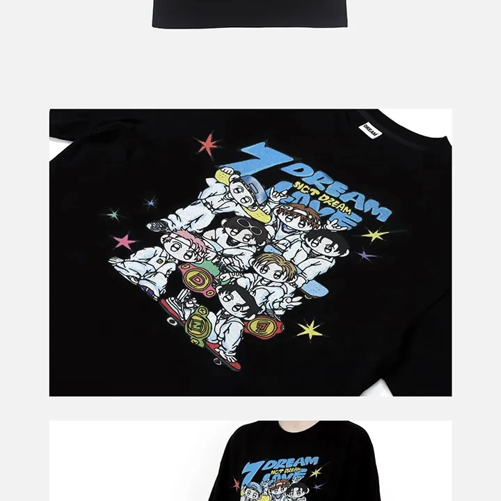 NCT DREAM- 2025 NCT DREAM POP-UP [TIME RIDERS] (T-SHIRT ILLUSTRATION ver.) (2 SIZES) - Image 2