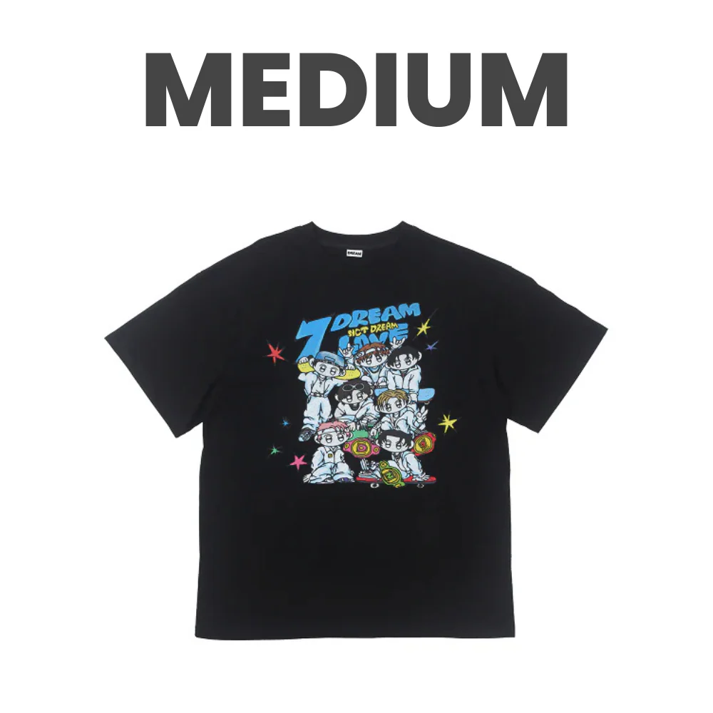 NCT DREAM- 2025 NCT DREAM POP-UP [TIME RIDERS] (T-SHIRT ILLUSTRATION ver.) (2 SIZES) - Image 4