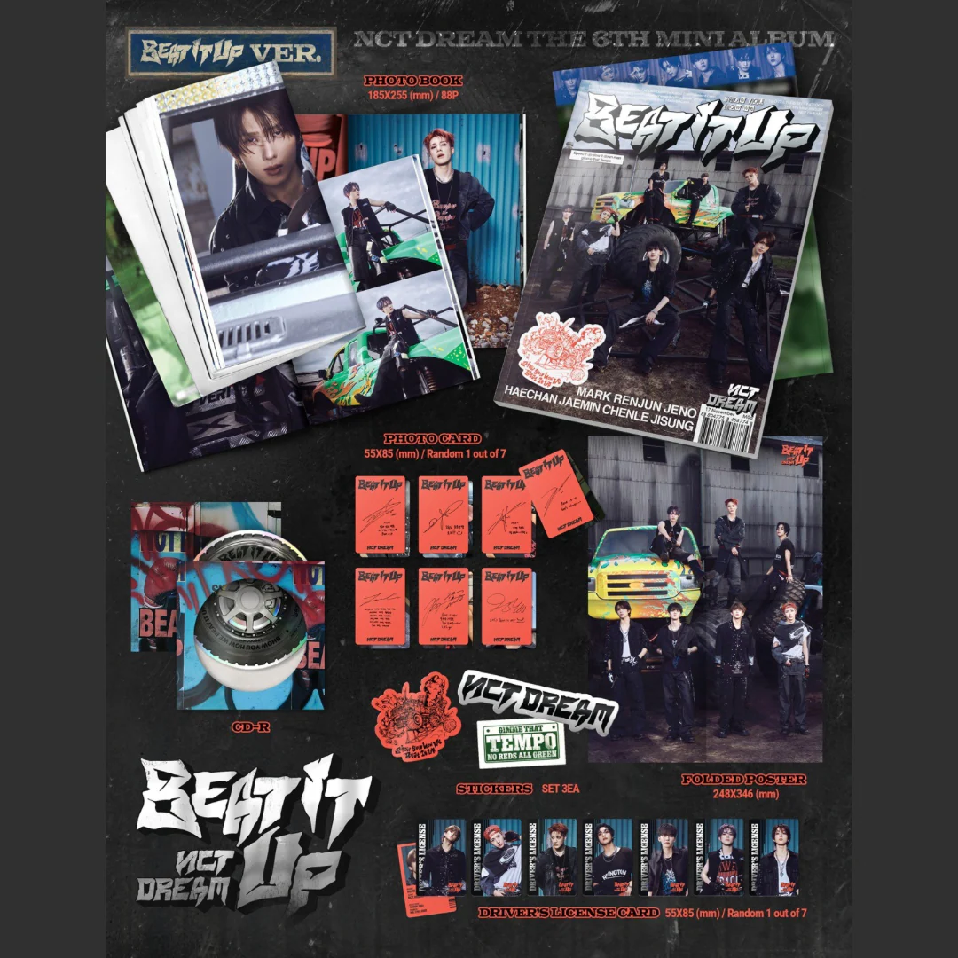 NCT DREAM - 6TH MINI ALBUM [BEAT IT UP] (BEAT IT UP VER.) - Image 2